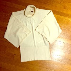 Cream Cowl neck sweater